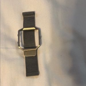 Fitbit Blaze watch band-silver